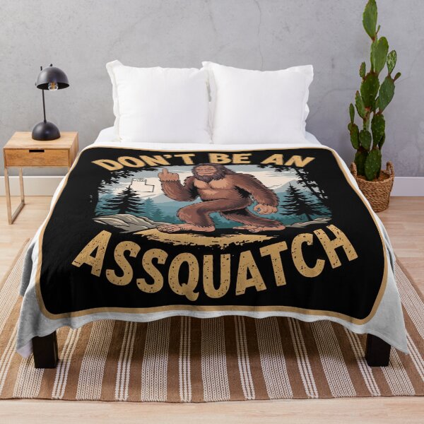 Item preview, Don't be an Ass-quatch, Sasquatch designed and sold by PING 999 STUDIO.