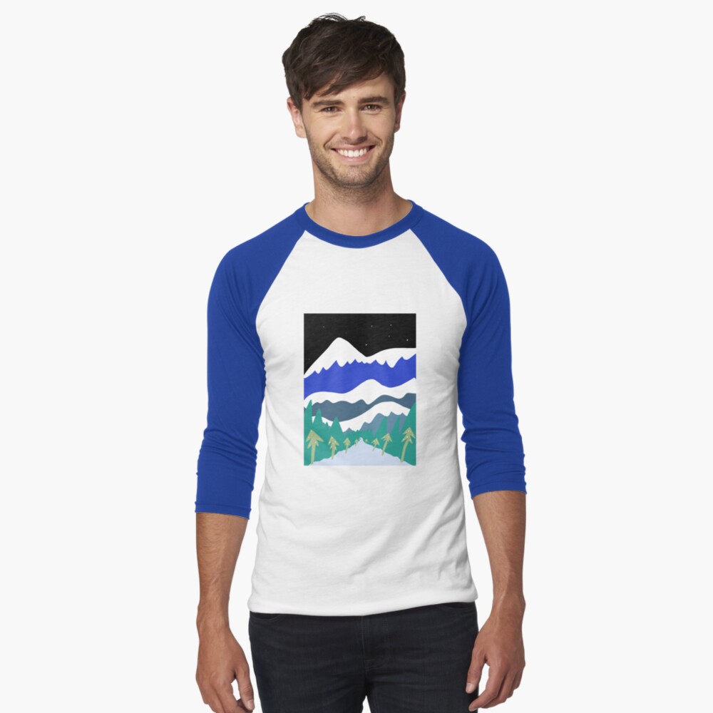 Item preview, Baseball ¾ Sleeve T-Shirt designed and sold by jpandsusan.