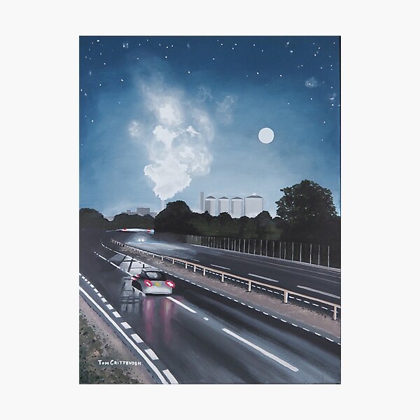 Item preview, The Sugar Beet Factory A14 Bury St Edmunds Painting designed and sold by Tom Crittenden.