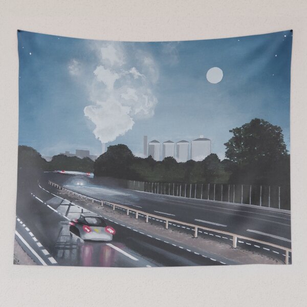 Item preview, The Sugar Beet Factory A14 Bury St Edmunds Painting designed and sold by Tom Crittenden.
