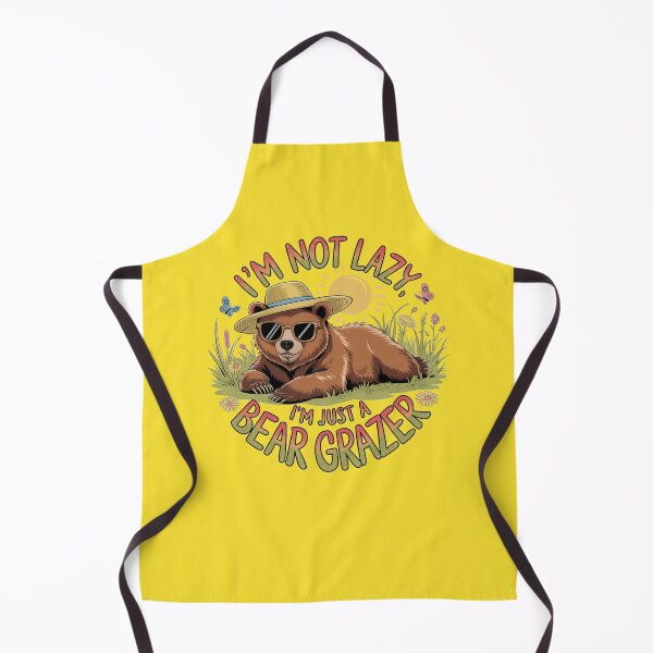 Item preview, i'm not lazy i'm just a bear grazer designed and sold by bukajart.