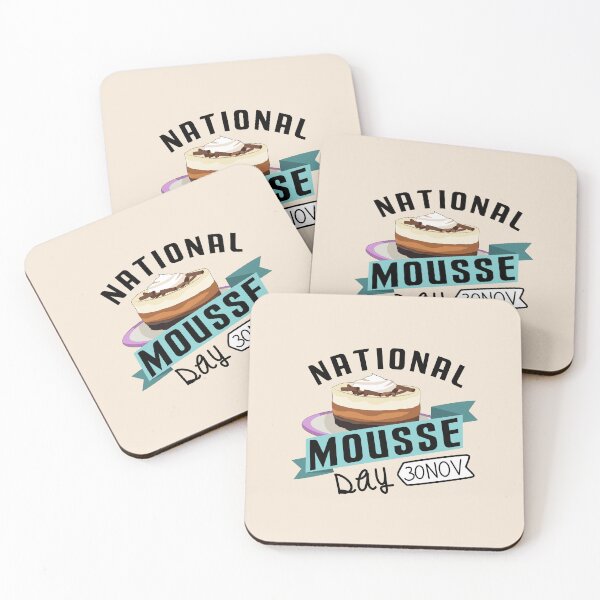 Item preview, 30 de noviembre Día Nacional de la Mousse - Wacky Holidays designed and sold by ChemicalXShop.
