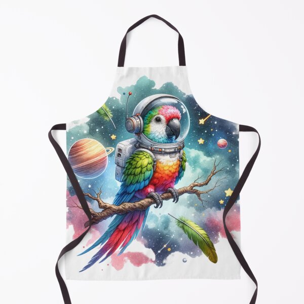 Item preview, Reach for the Stars : Adorable Parrot Astronaut in Space Adventure! designed and sold by Eksama Design.