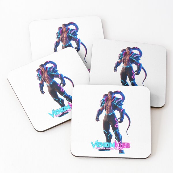 Item preview, Space Warrior Pit Viper - Neon Wilds - Gaming Themed Wild Animal Characters designed and sold by TANDIGITALSHOP.