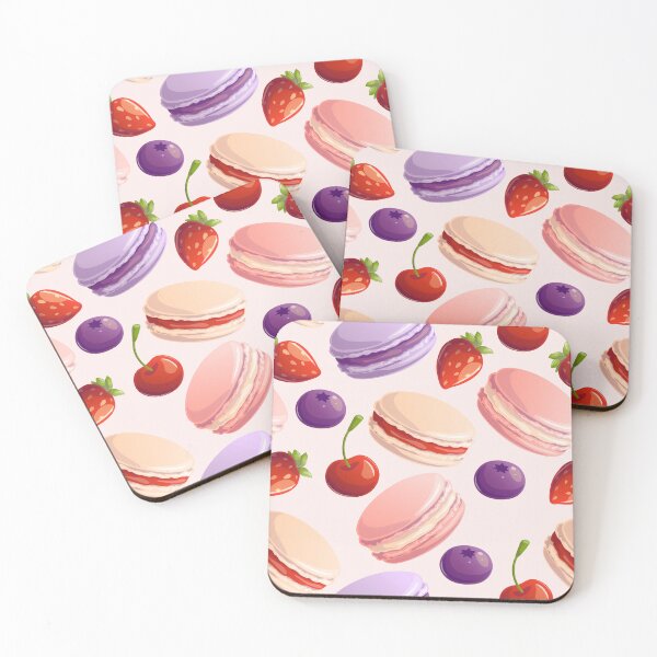 Item preview, Macaroons and berries designed and sold by Natalia Varlamova.