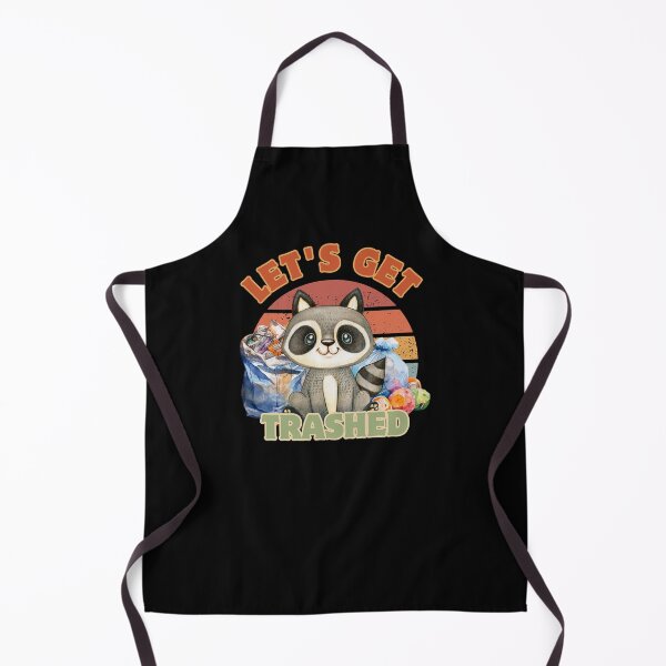 Item preview, Let's get trashed raccoon designed and sold by YQvibe Studio.