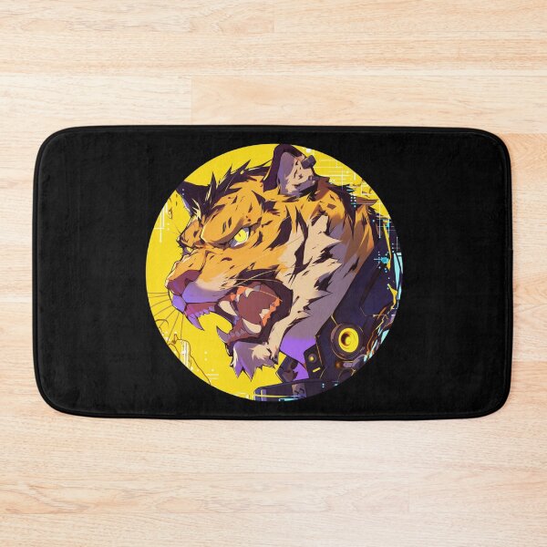 Item preview, Cyber Tiger // Aesthetic Tiger // Cool Animal // Cyber Animal // Future Animal Art // Animal Warrior // Cyber Week  designed and sold by SMARTKIT  DESIGNAGENCY.