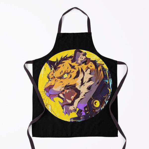 Item preview, Cyber Tiger // Aesthetic Tiger // Cool Animal // Cyber Animal // Future Animal Art // Animal Warrior // Cyber Week designed and sold by SMARTKIT DESIGNAGENCY.