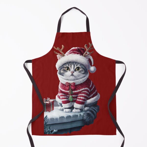 Item preview, Festive Christmas cat designed and sold by Glamalt.