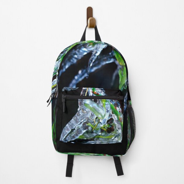 Item preview, Blue icicles on green leaves  designed and sold by olena2552.