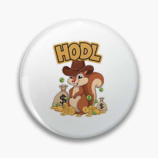 Item preview, Moneda de maní HODL designed and sold by PING 999 STUDIO.