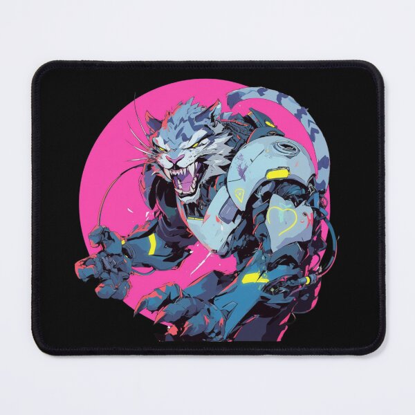 Item preview, Cyber Tiger // Aesthetic Tiger // Cool Animal // Cyber Animal // Future Animal Art // Animal Warrior // Cyber Week designed and sold by SMARTKIT DESIGNAGENCY.