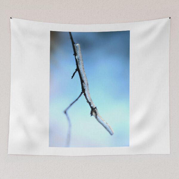 Item preview, Blue icicle on black twig designed and sold by olena2552.