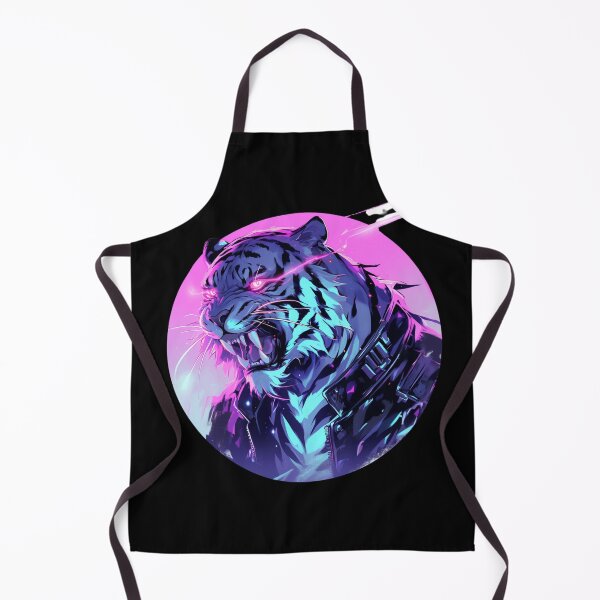 Item preview, Cyber Tiger // Aesthetic Tiger // Cool Animal // Cyber Animal // Future Animal Art // Animal Warrior // Cyber Week designed and sold by SMARTKIT DESIGNAGENCY.