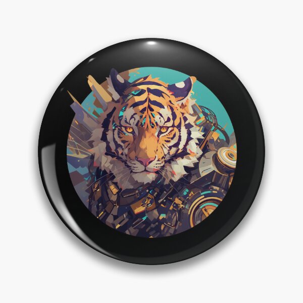 Artikelvorschau, Cyber-Tiger // Ästhetischer Tiger // Cooles Tier // Cyber-Tier // Tierkunst der Zukunft // Tierkrieger // Cyber-Woche entworfen und verkauft von SMARTKIT DESIGNAGENCY.