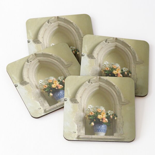 Item preview, Vase of Flowers in Church Niche designed and sold by wiggyofipswich.