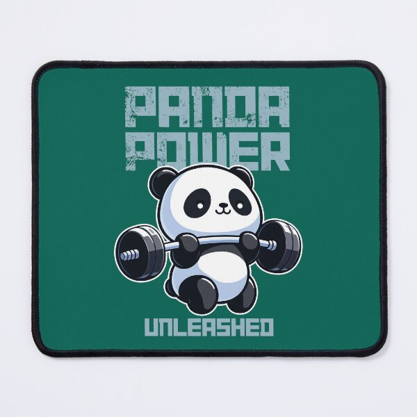 Item preview, Weight Lifting Panda Power Unleashed designed and sold by The magic Yellow bus.