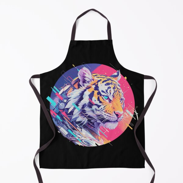 Item preview, Cyber Tiger // Aesthetic Tiger // Cool Animal // Cyber Animal // Future Animal Art // Animal Warrior // Cyber Week designed and sold by SMARTKIT DESIGNAGENCY.