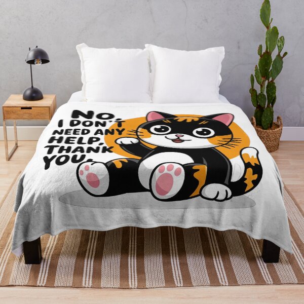 Item preview, Cat, No I Don’t Need Any Help, Thank You designed and sold by RvinJo8.