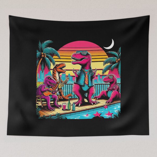 Item preview, Roar and Dance: Dino Fever 80s Style designed and sold by AG-Product.