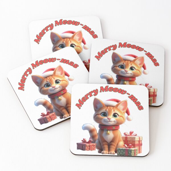 Item preview, Merry Meow-mas designed and sold by ladykayg.