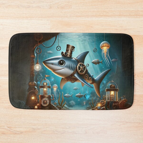 Item preview, Steampunk Kitefin Shark designed and sold by Sillytoe.