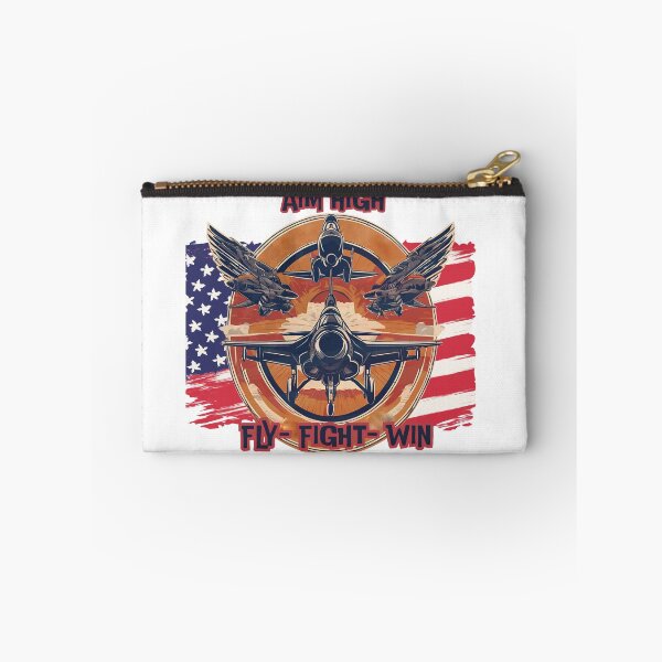 Item preview, "Wings of Valor: Aim High, Fly-Fight-Win" designed and sold by CraftedShip1.