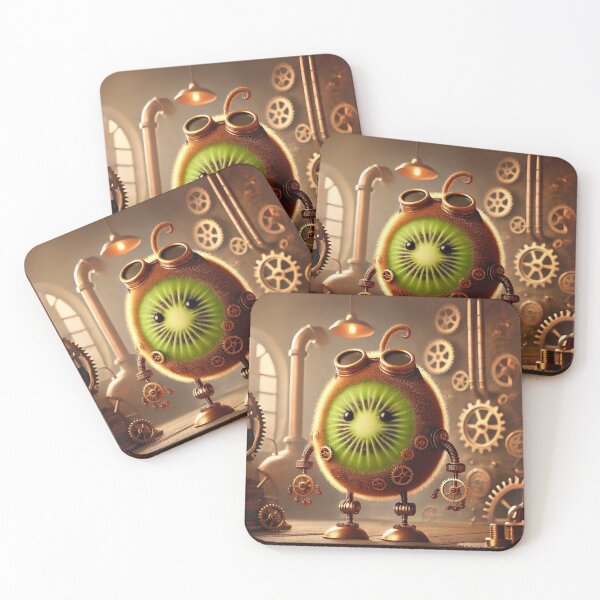 Item preview, Steampunk Kiwi Fruit designed and sold by Sillytoe.