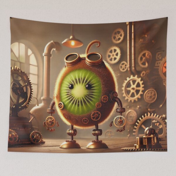 Item preview, Steampunk Kiwi Fruit designed and sold by Sillytoe.