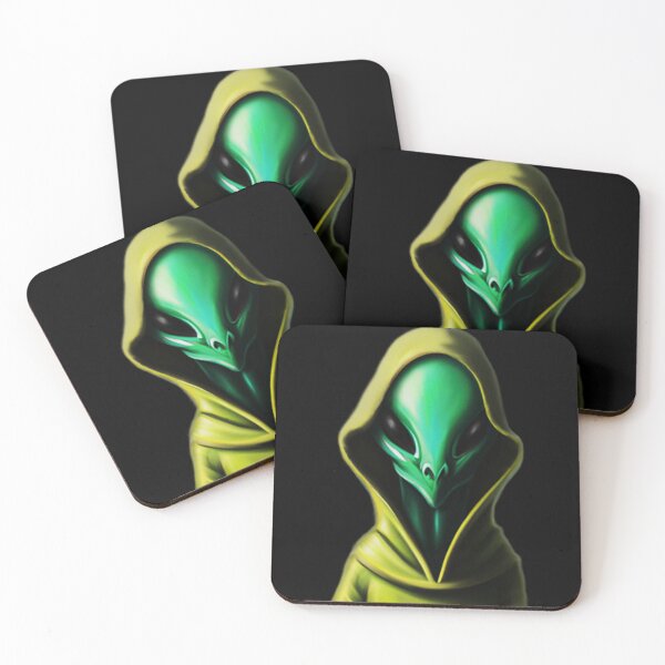 Item preview, Green Alien wearing a Hoodie graphic. designed and sold by ArtDesign-ZA.