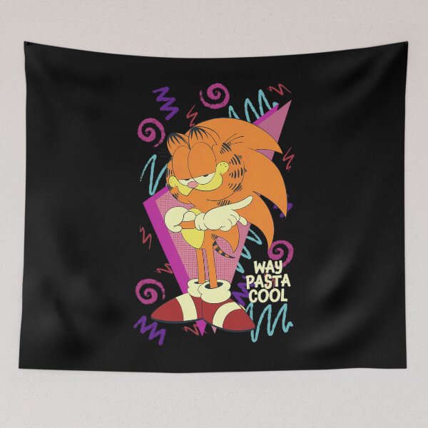 Item preview, Garfields The Hedgehogs Sonics Meme Way Pasta Cool designed and sold by Picolo25.