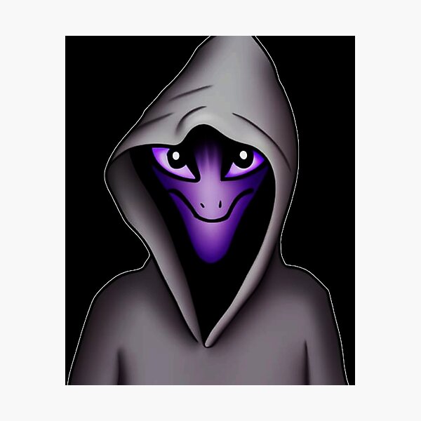 Item preview, Purple Alien in a Hoodie graphic  designed and sold by ArtDesign-ZA.
