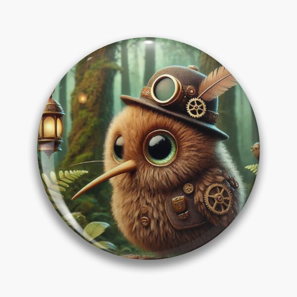 Item preview, Steampunk Kiwi designed and sold by Sillytoe.