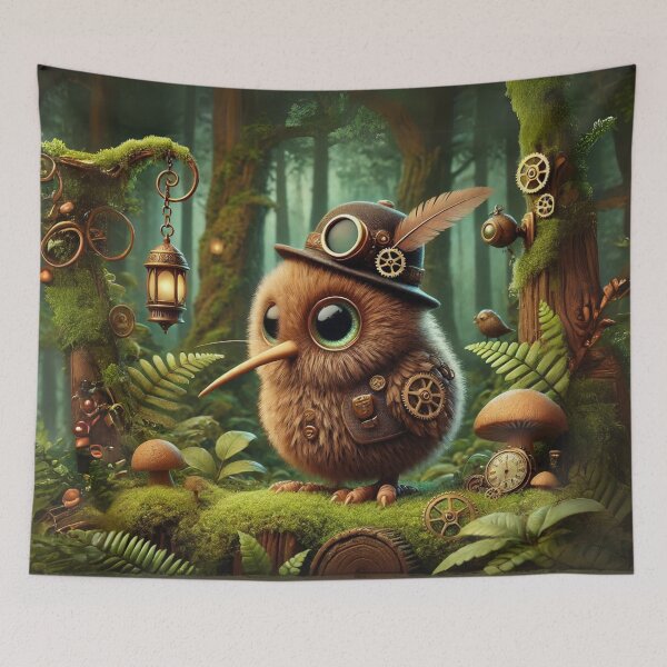 Item preview, Steampunk Kiwi designed and sold by Sillytoe.