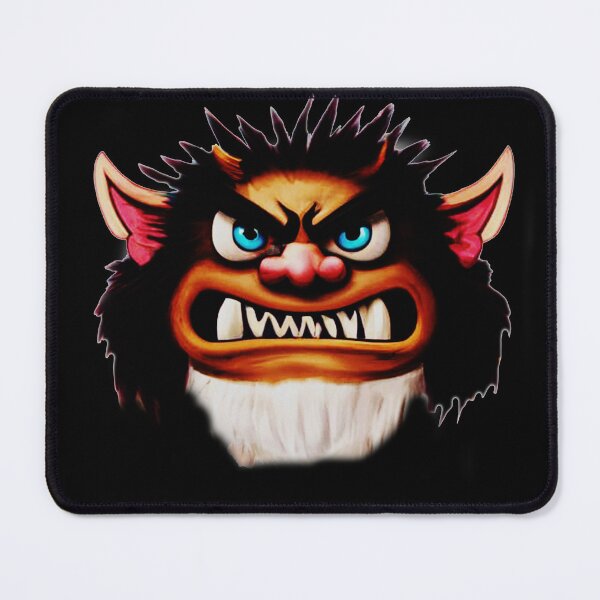Item preview, Grumpy cartoon Monster Growlling portrait - Digital Design designed and sold by ArtDesign-ZA.