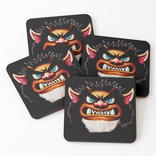 Item preview, Grumpy cartoon Monster Growlling portrait - Digital Design designed and sold by ArtDesign-ZA.