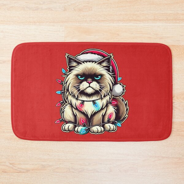 Item preview, Festive Grumpy Cat - Santa Edition designed and sold by sekrecja.