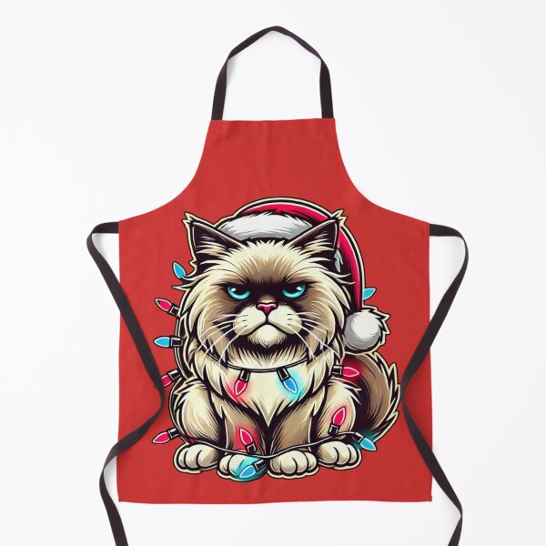 Item preview, Festive Grumpy Cat - Santa Edition designed and sold by sekrecja.