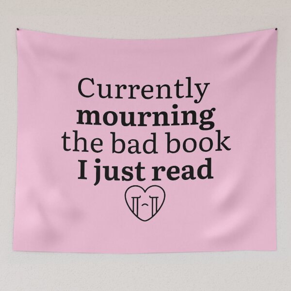 Item preview, Currently mourning the bad book I just read designed and sold by Megurix.