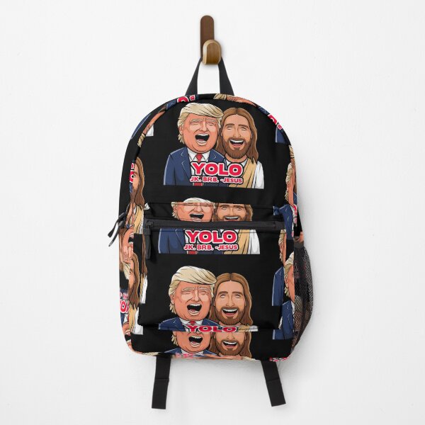 Item preview, YOLO JK BRB - Jesus and Trump designed and sold by plushism.