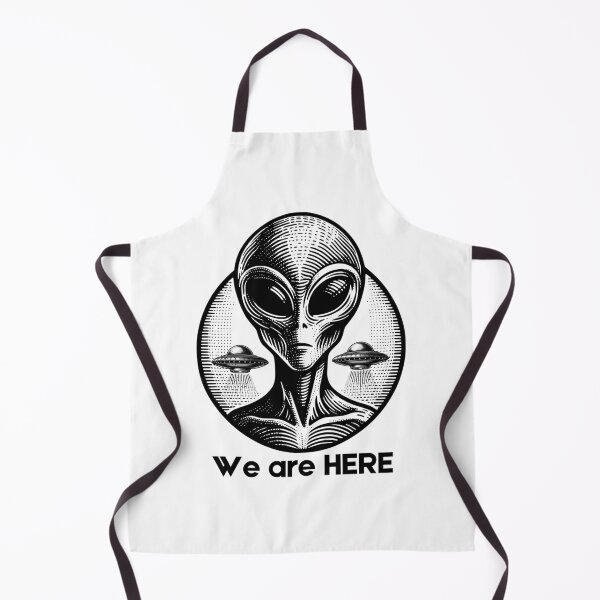 Item preview, Aliens. We are HERE. Alien abduction. Aliens on Earth. designed and sold by MamaNeeaDesigns.