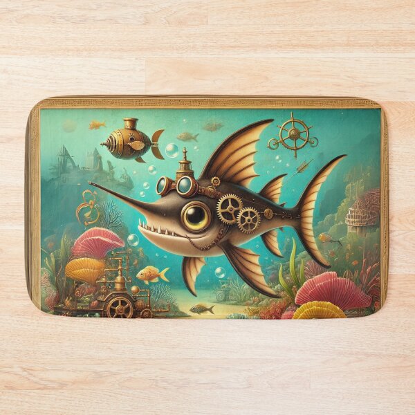 Item preview, Steampunk Knifefish designed and sold by Sillytoe.