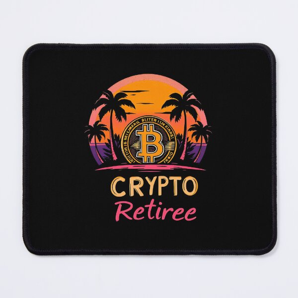 Item preview, Crypto Retirement – Bitcoin & Sunset designed and sold by nbg2012.