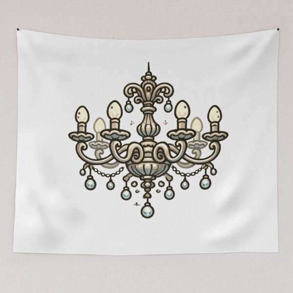 Item preview, Cute Cartoon Chandelier designed and sold by ArtQueen777.