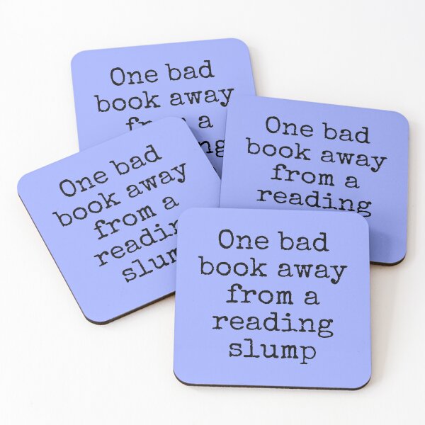 Item preview, One bad book away from a reading slump designed and sold by Megurix.