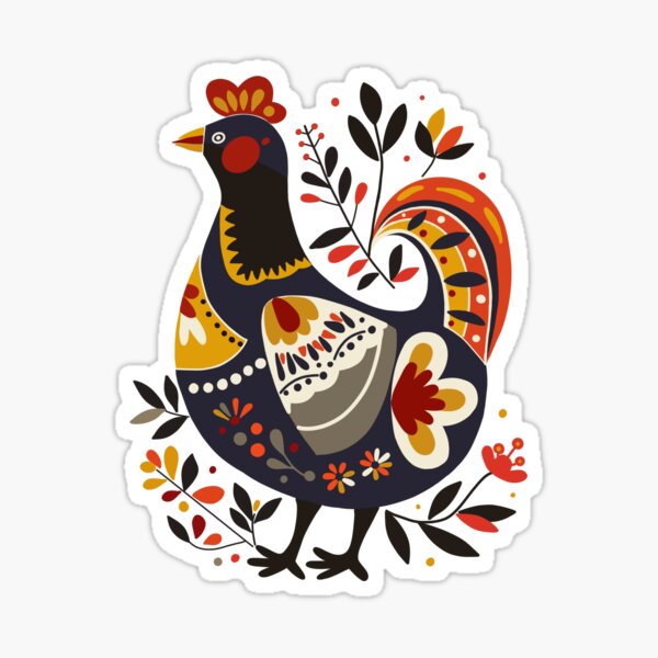 Item preview, Nordic Chicken designed and sold by chicberry-merch.