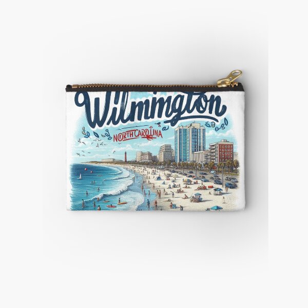 Item preview, Wilmington North Carolina NC Retro Water Sunrise and Sunset designed and sold by HaydenMillepied.
