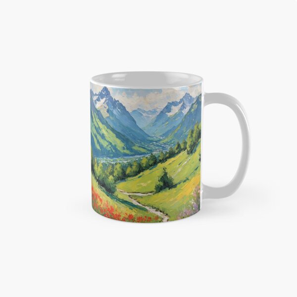 Item preview, Cadenas montañosas de Suiza designed and sold by ArtsyTeegee.