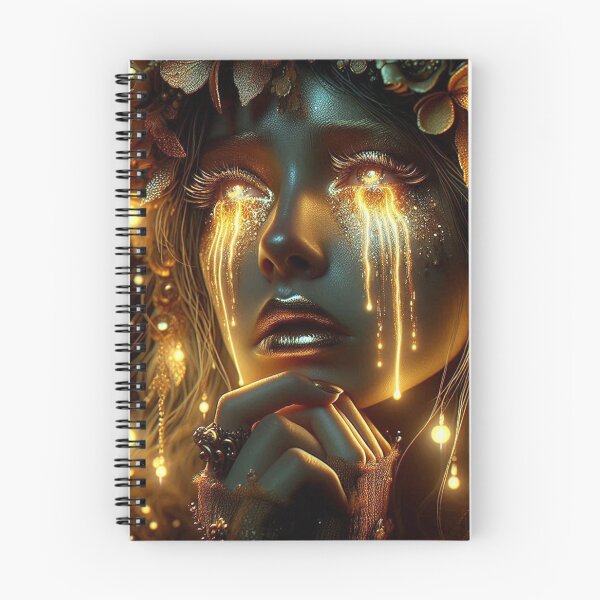 Aperçu de l'œuvre Larmes d'or (lumière) créée et vendue par GoddessEye.