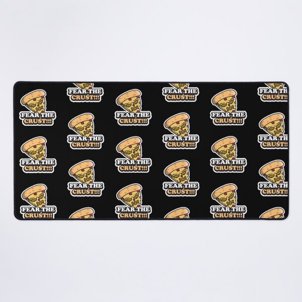 Item preview, Fear the crust, pizza monster, pizza gift for food lovers designed and sold by Rednosestickers.